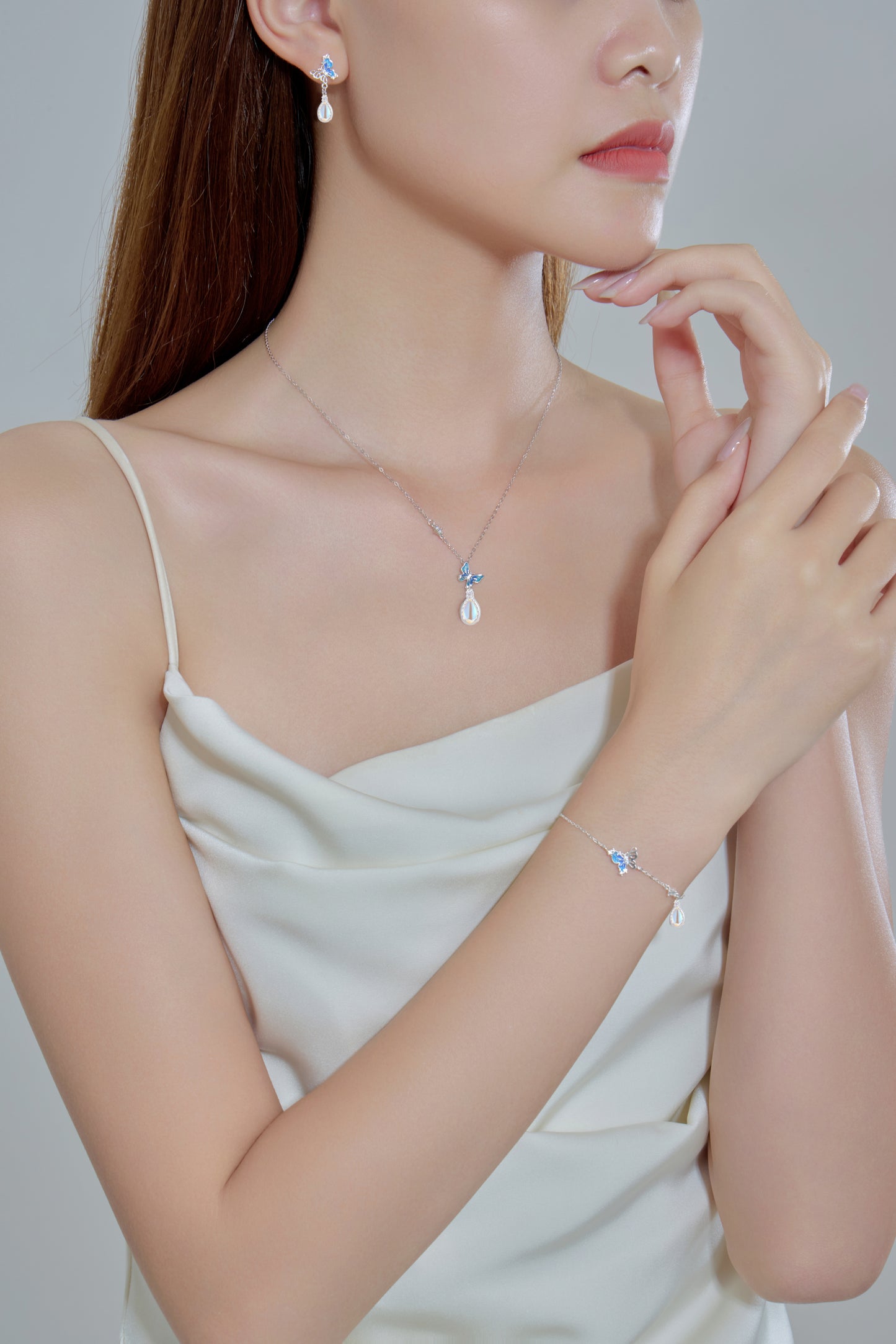 Butterfly & Droplet Bracelet