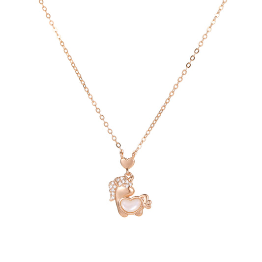 Dreamy Celestial Horse Necklace