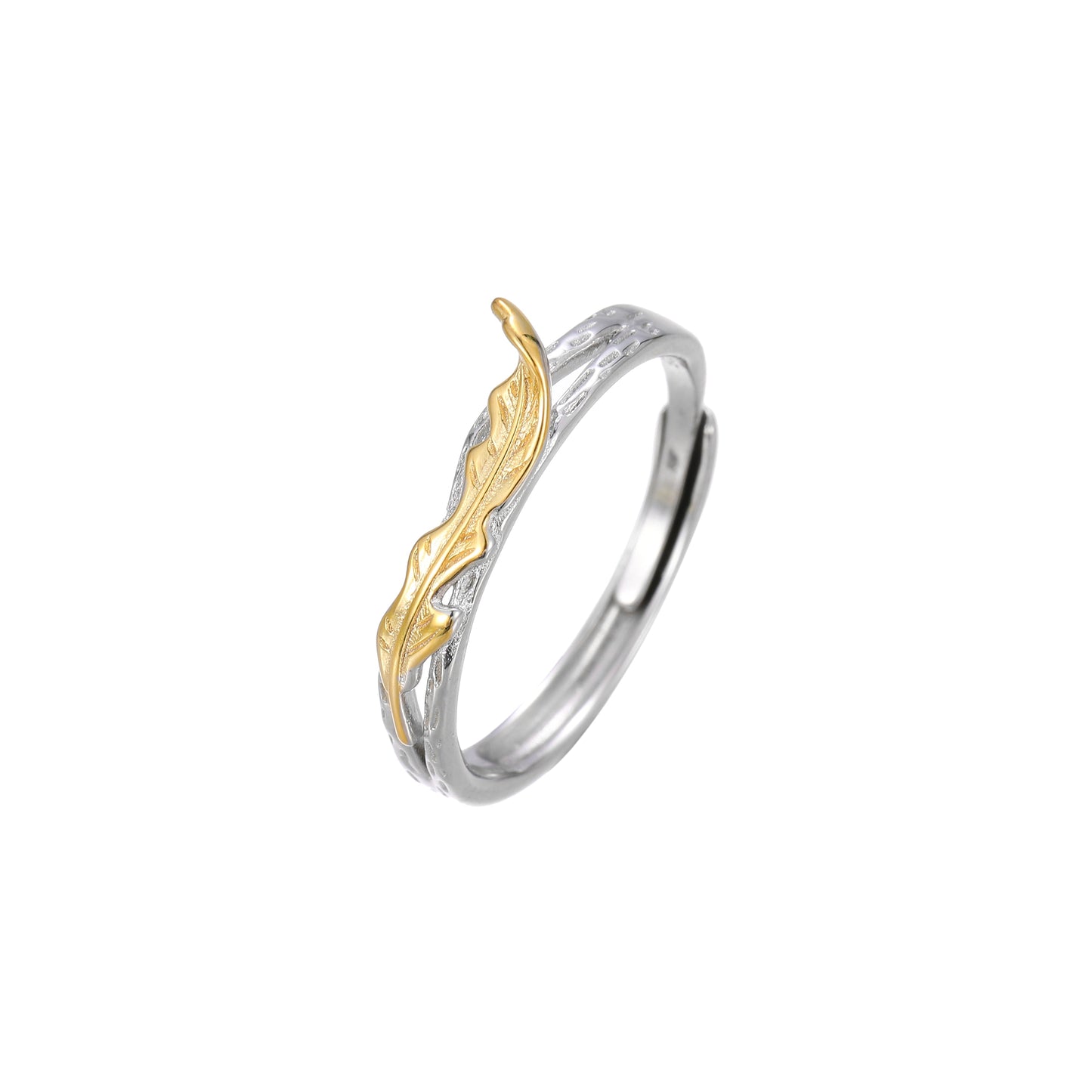 Golden Leaf Career Ring
