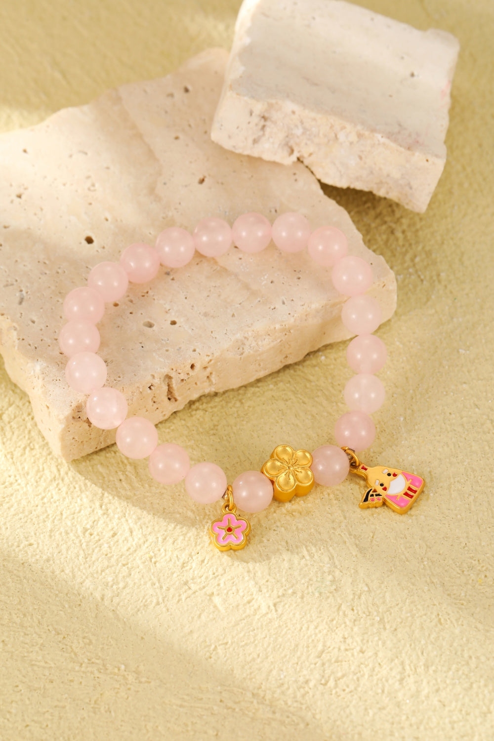 Rose Quartz Romance Bracelet