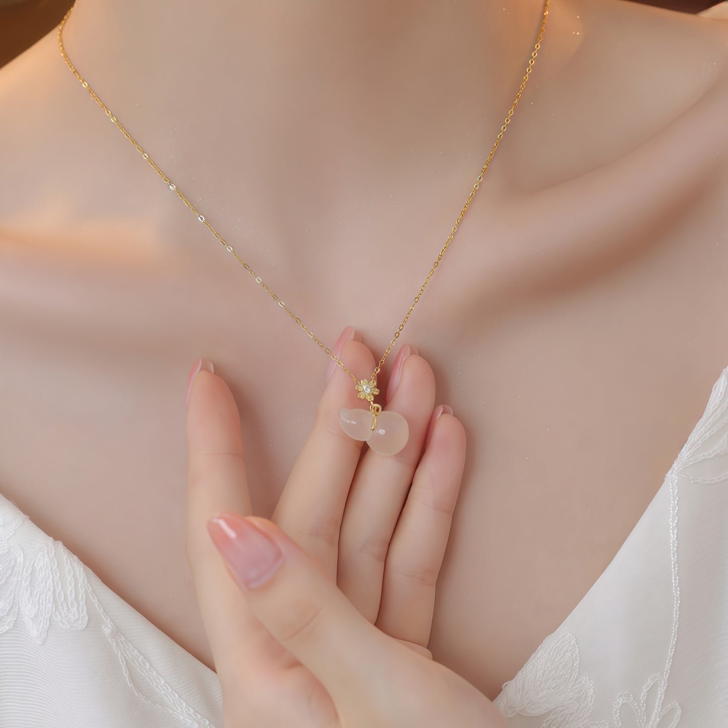 Little Daisy & Gourd Necklace