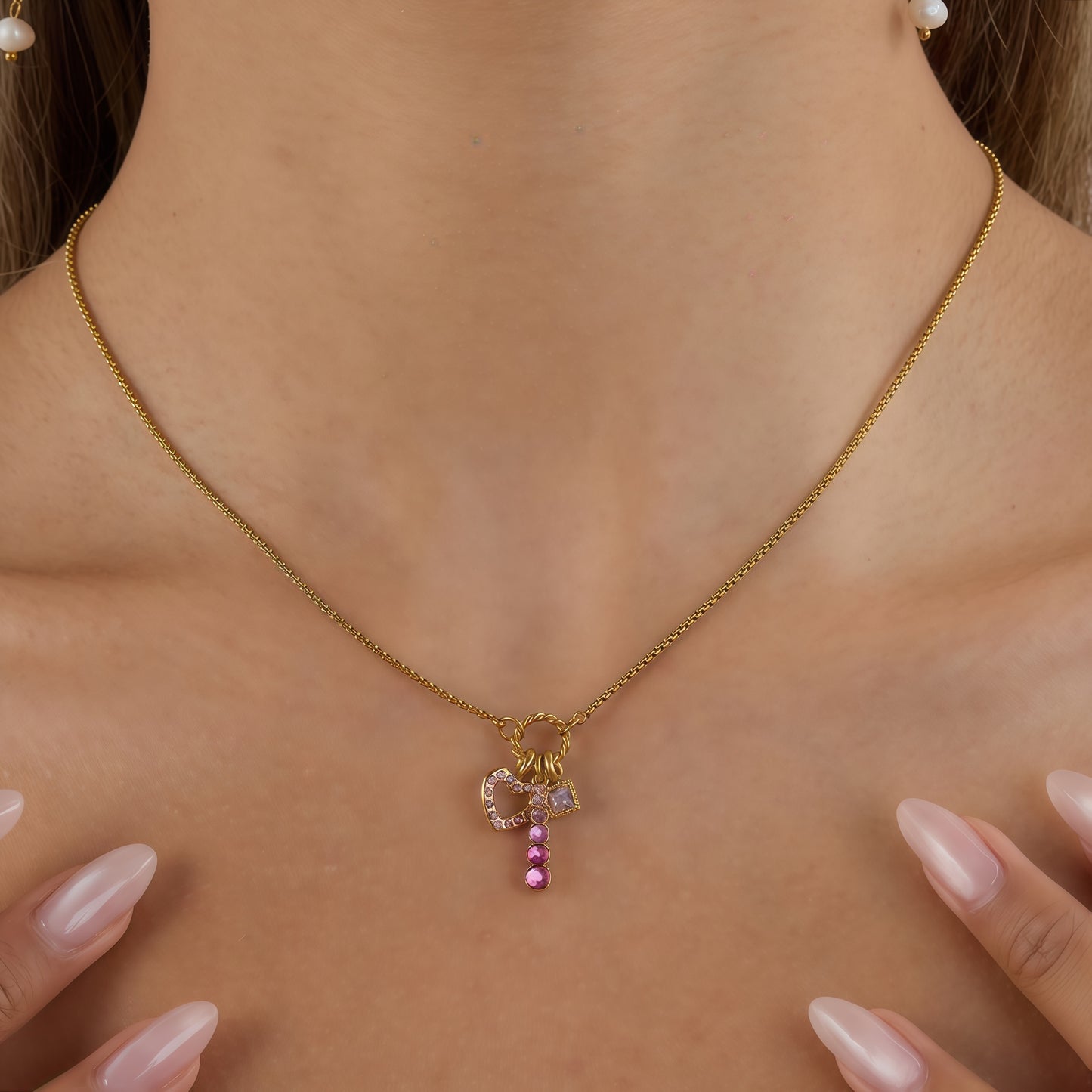 Auspicious Key & Heart – The Eastern Blessing Necklace