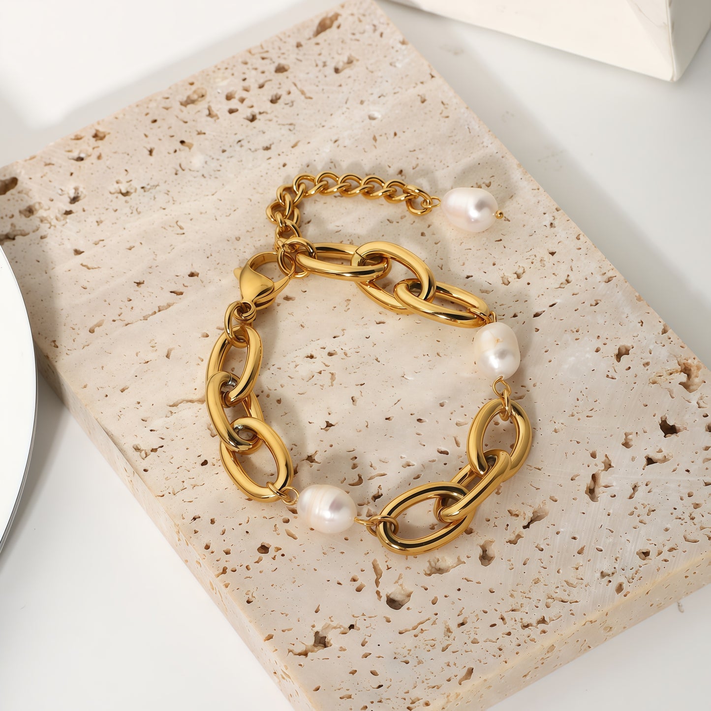 Pearl & Gold Auspice – The Eastern Prosperity Bracelet