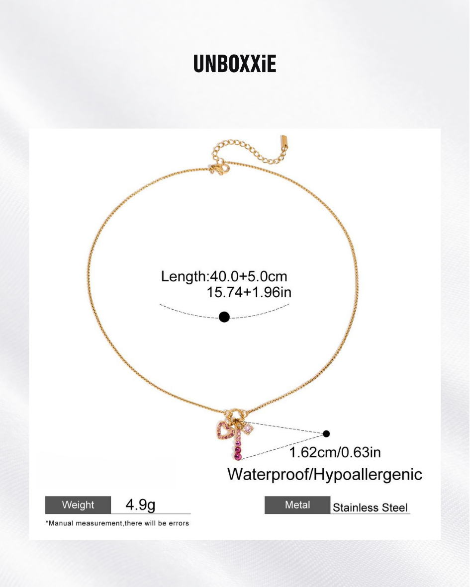 Auspicious Key & Heart – The Eastern Blessing Necklace