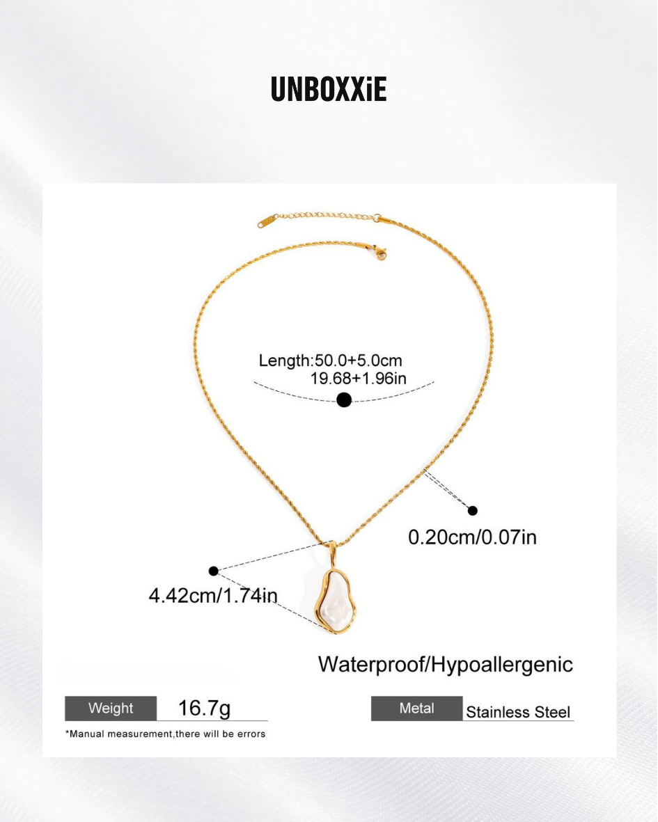 Pearl Elegance – The Auspicious Wholeness Necklace