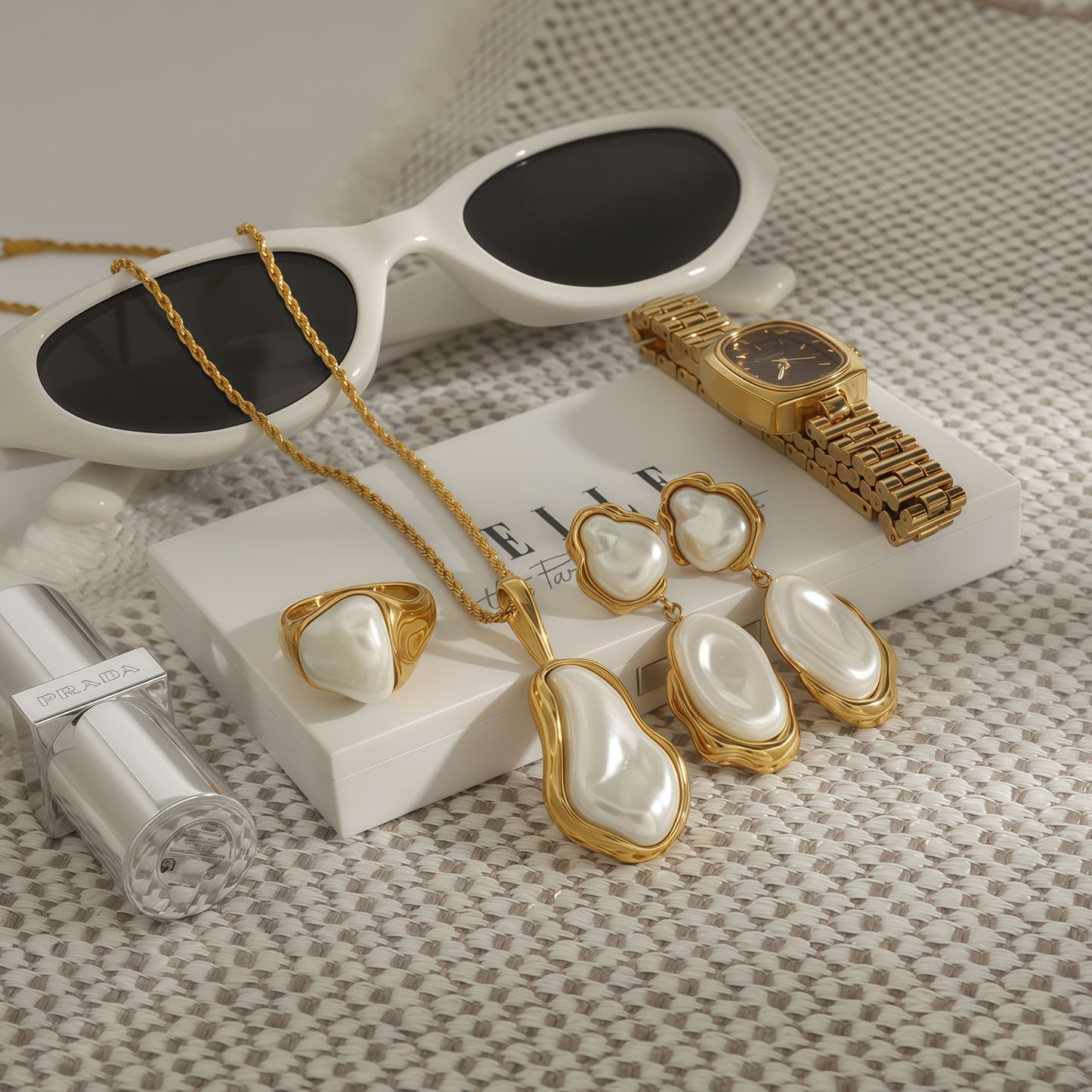 Pearl Elegance – The Auspicious Wholeness Ring