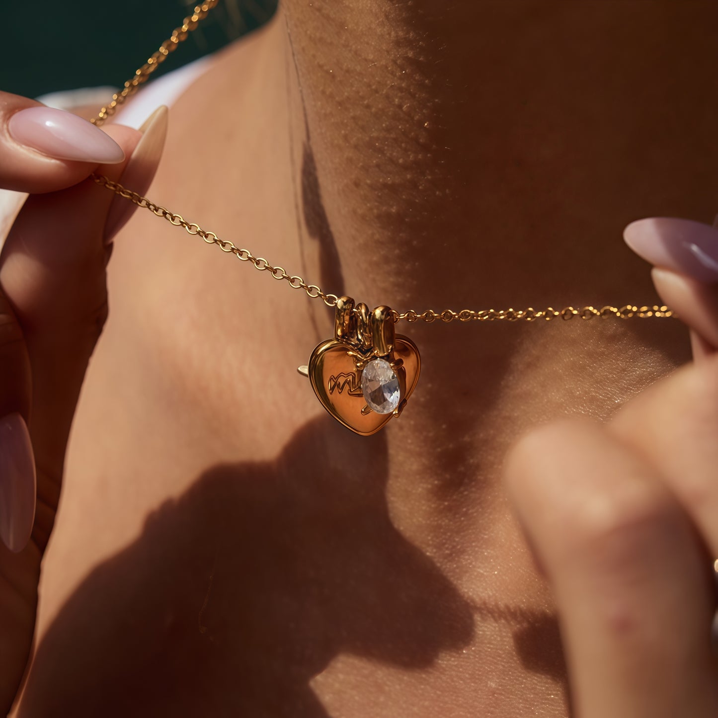 Auspicious Hearts & Stars – The Eastern Blessing Necklace
