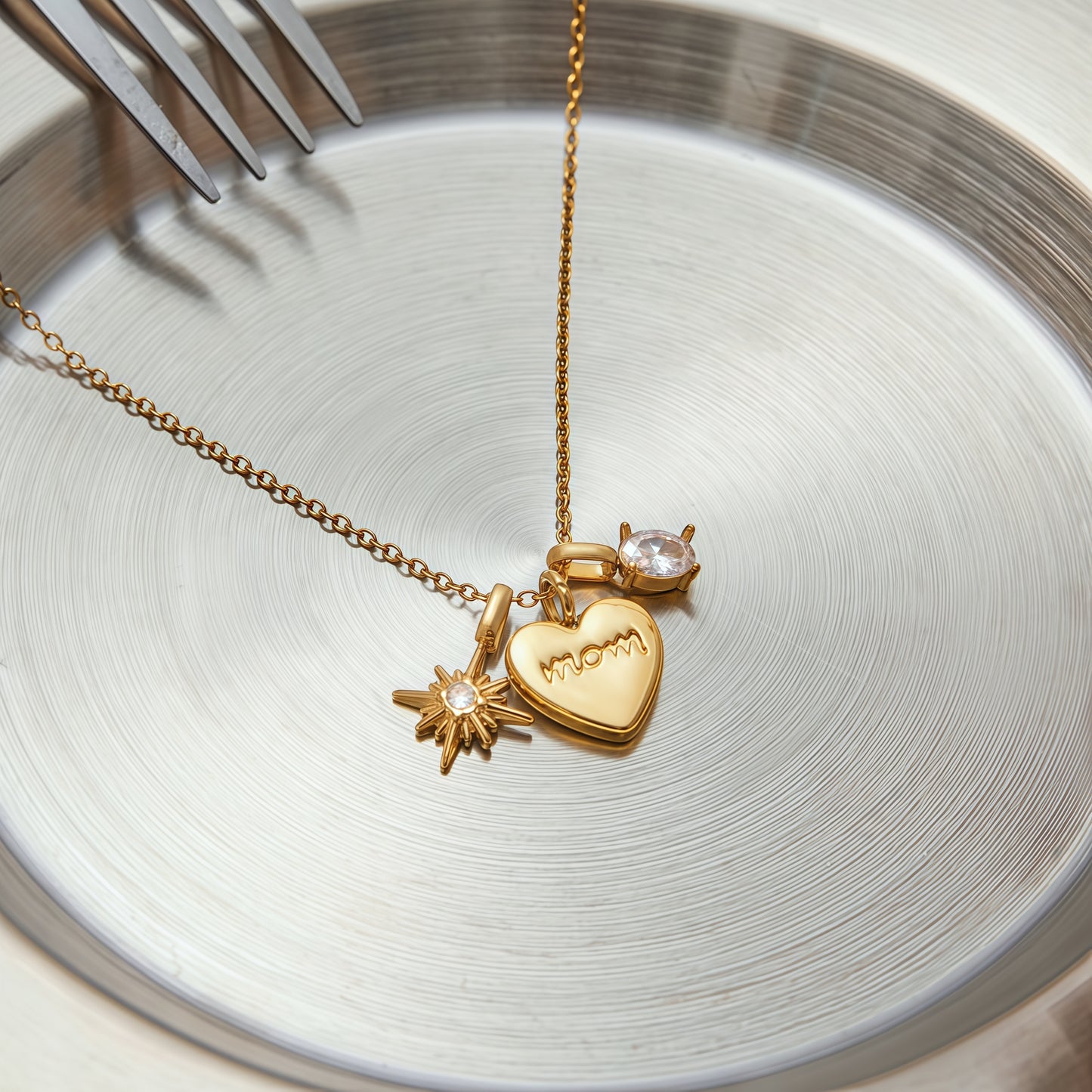 Auspicious Hearts & Stars – The Eastern Blessing Necklace