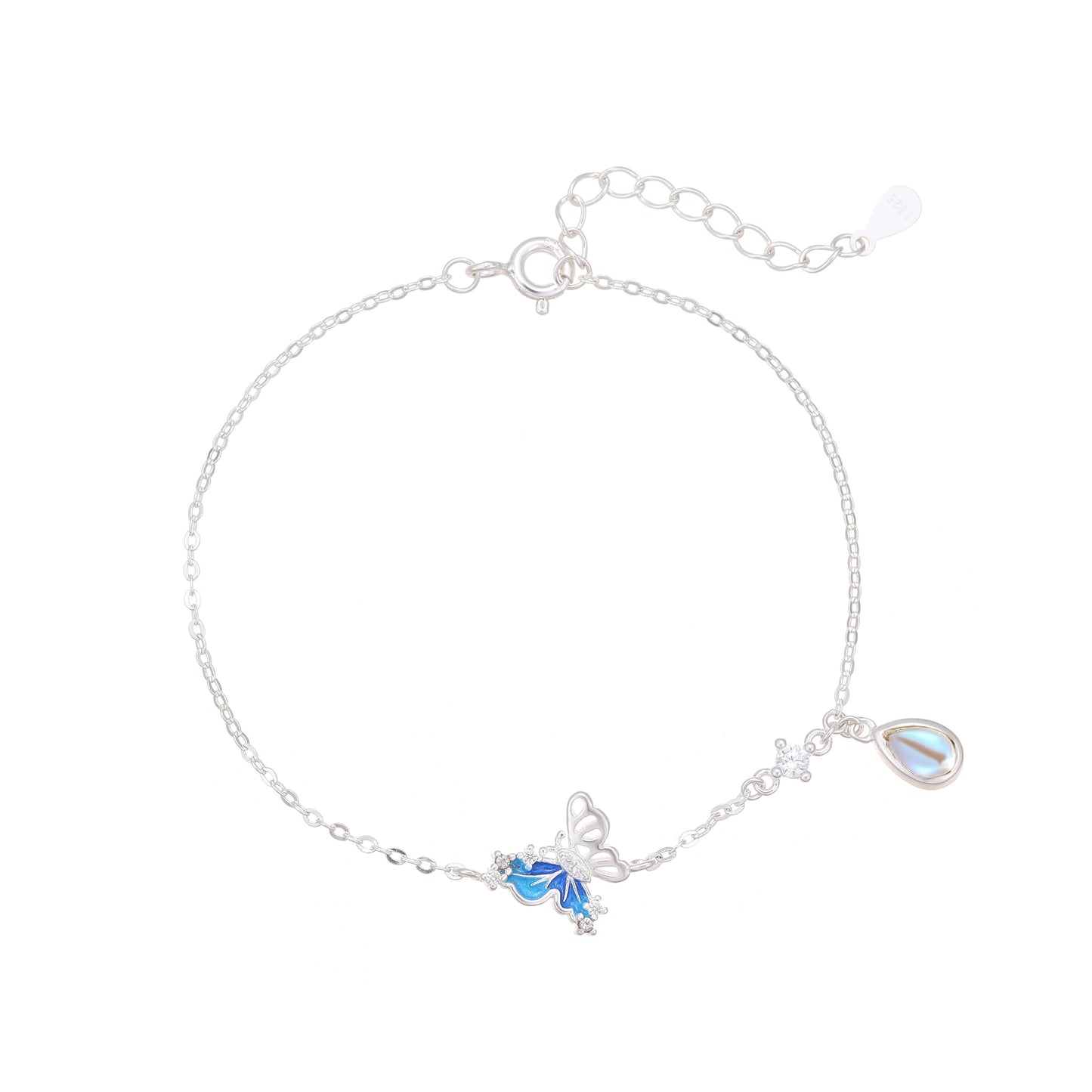 Butterfly & Droplet Bracelet