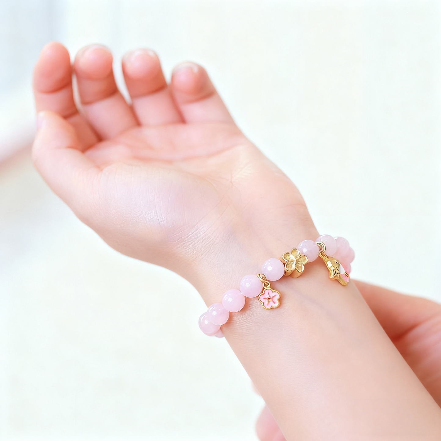 Rose Quartz Romance Bracelet