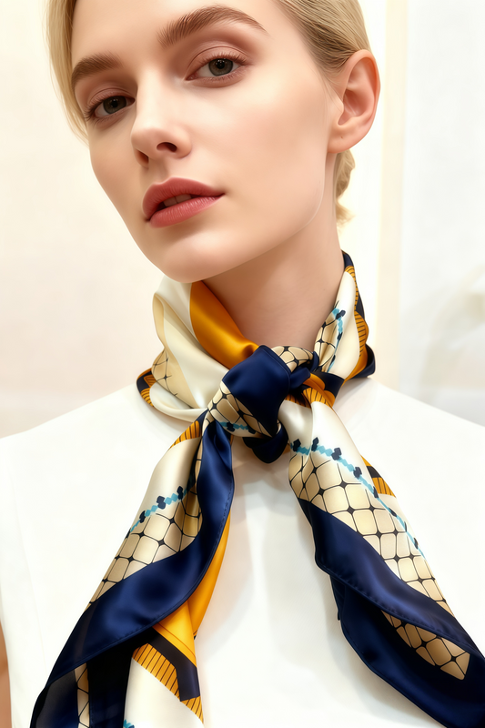 Lattice Dawn Scarf