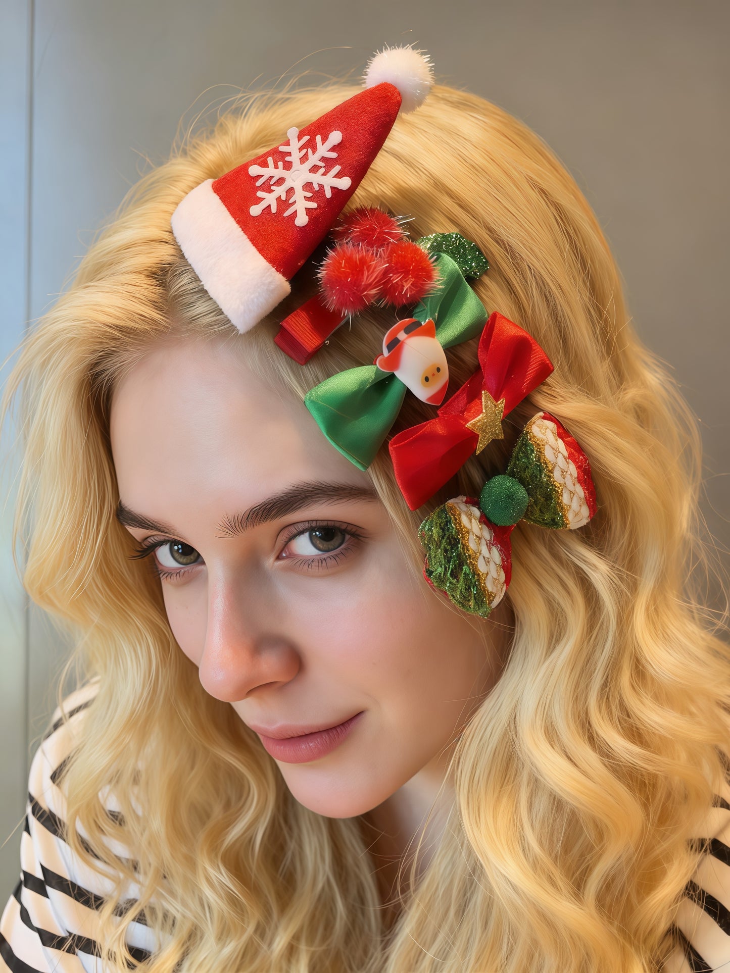 Christmas Hat & Holly – The Festive Cheer Series