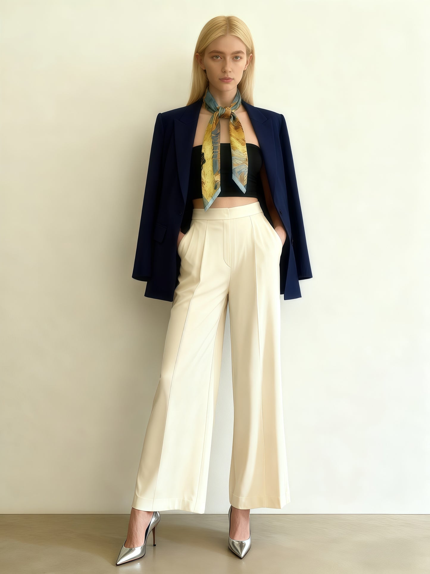 Autumn Forest Painting Scarf