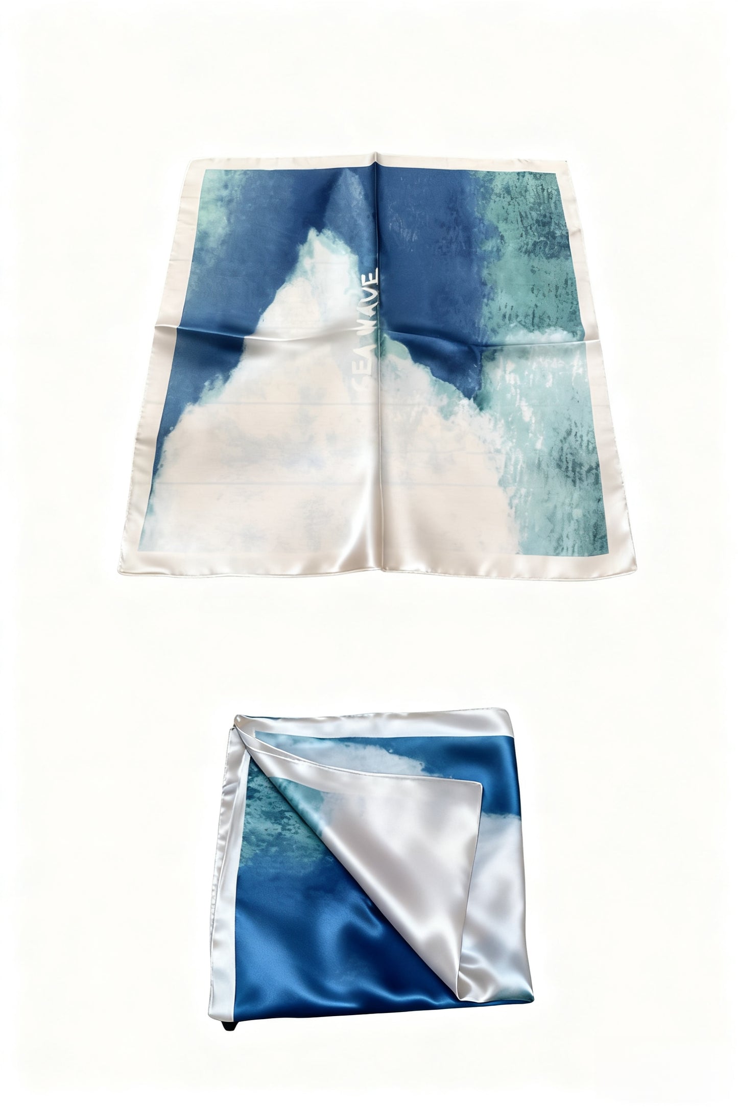 Sea Mist & Mountain Shadow Scarf