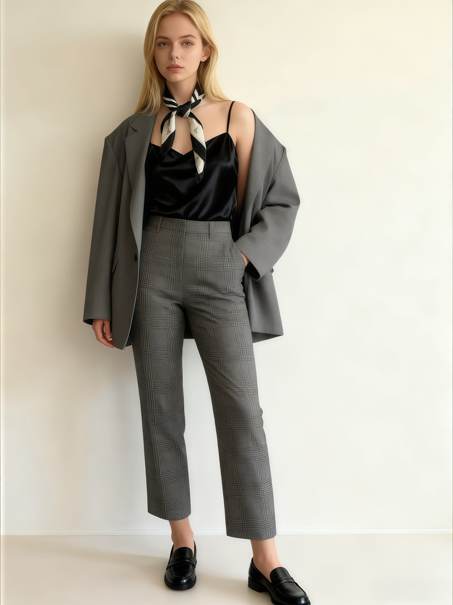 Ink Horse Charm Scarf