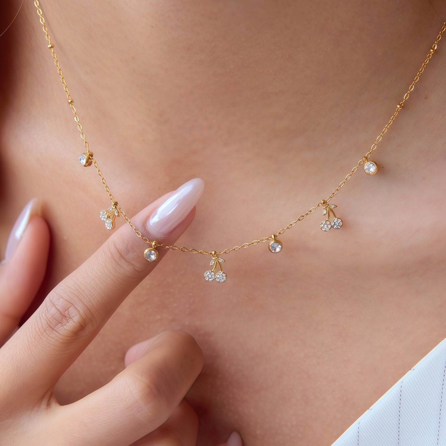 Cherry Auspice – The Eastern Sweetness Necklace